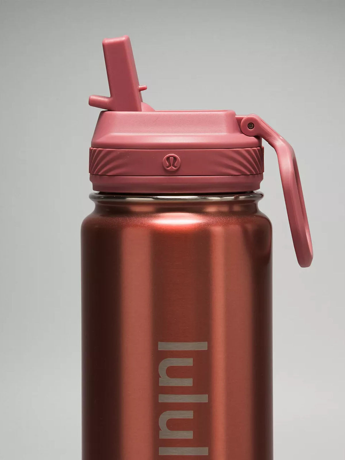 Back to Life Sport Bottle 24oz Straw Lid - Pink Pastel/Spiced Chai 