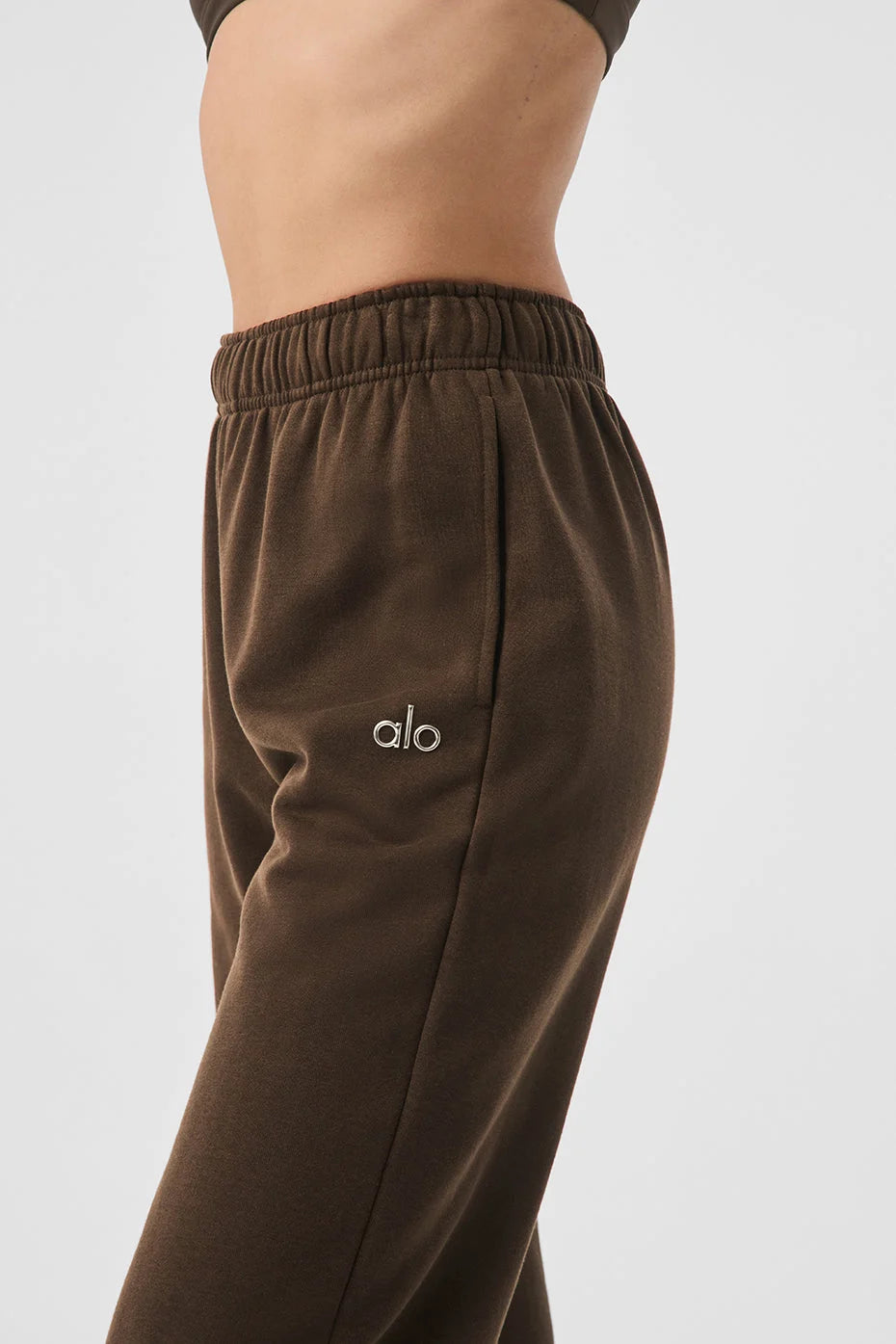 Accolade Straight Leg Sweatpant - Espresso