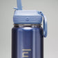 Back to Life Sport Bottle 24oz Straw Lid - Blue Linen 