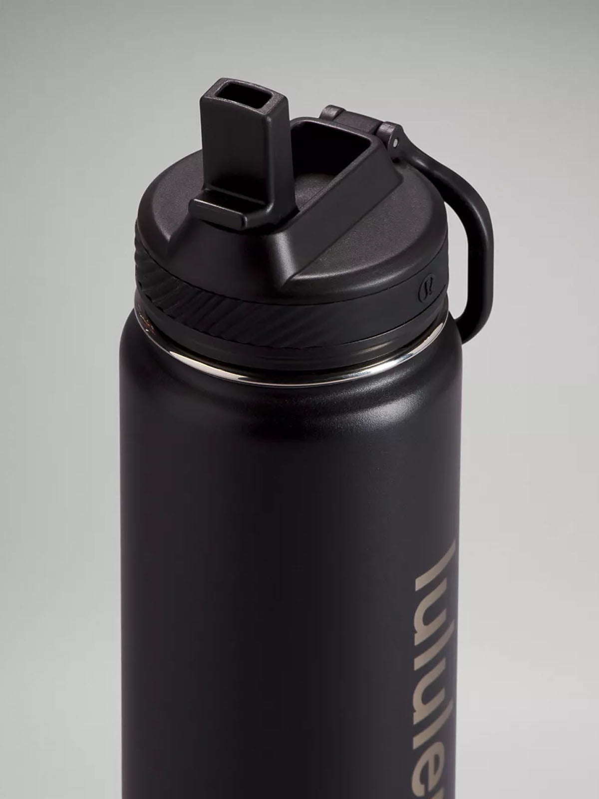 Back to Life Sport Bottle 24oz Straw Lid - Black 