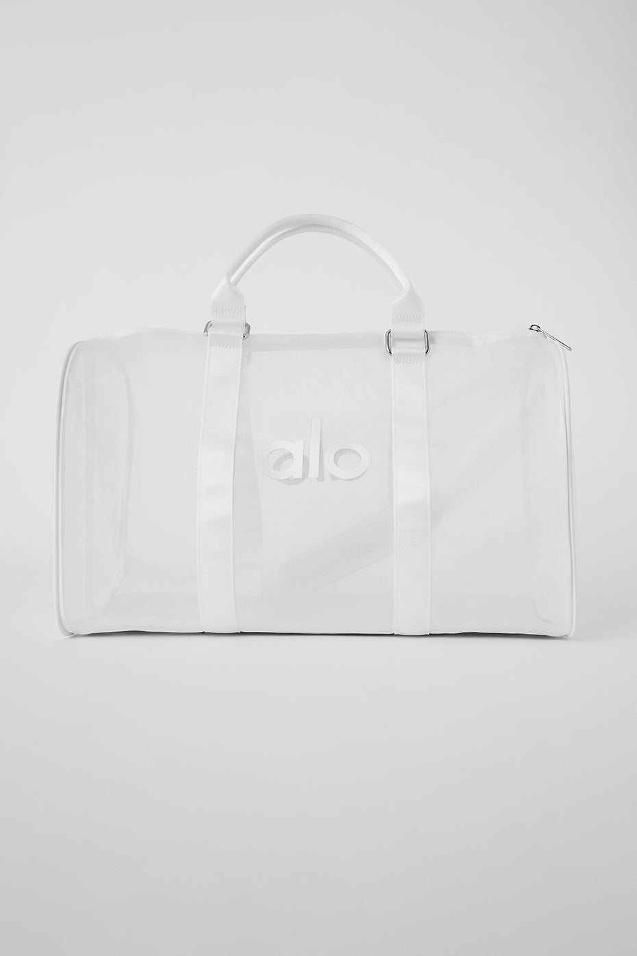 Sheer Duffle Bag - White