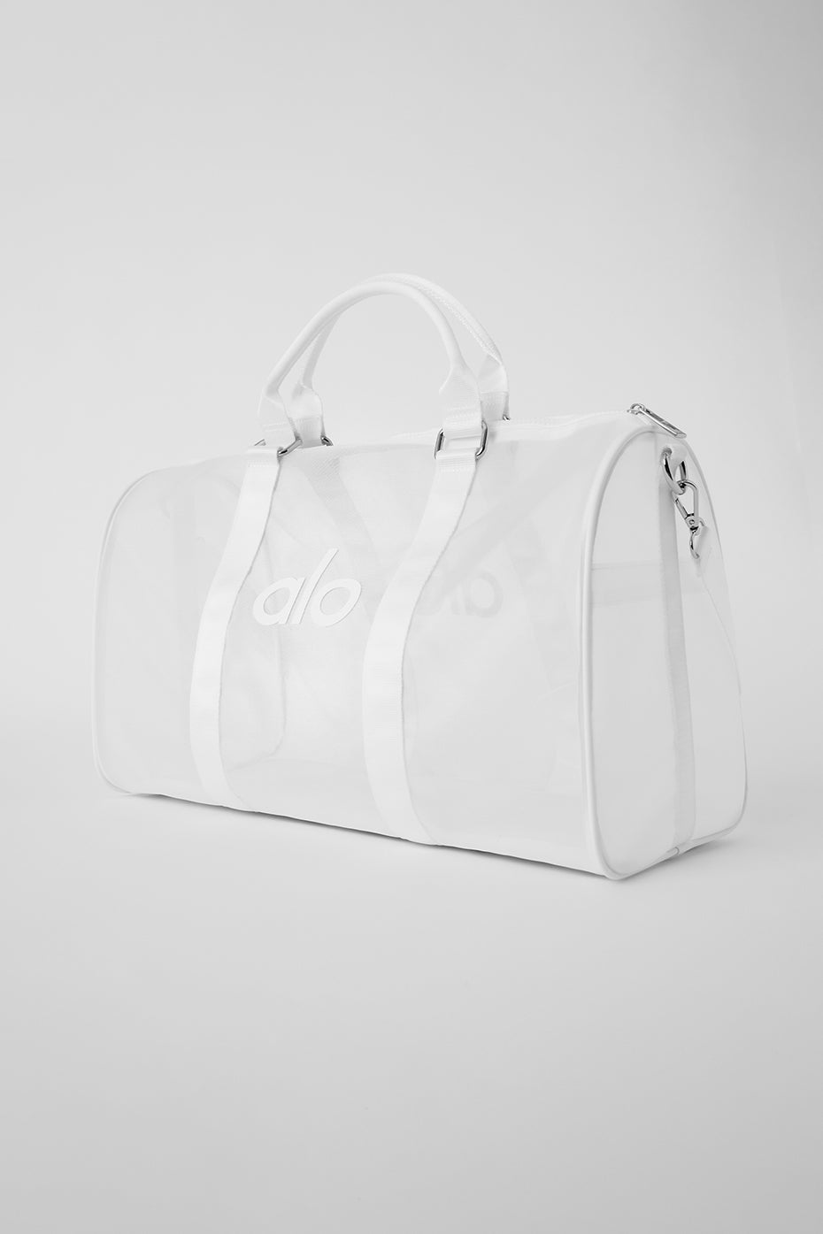 Sheer Duffle Bag - White