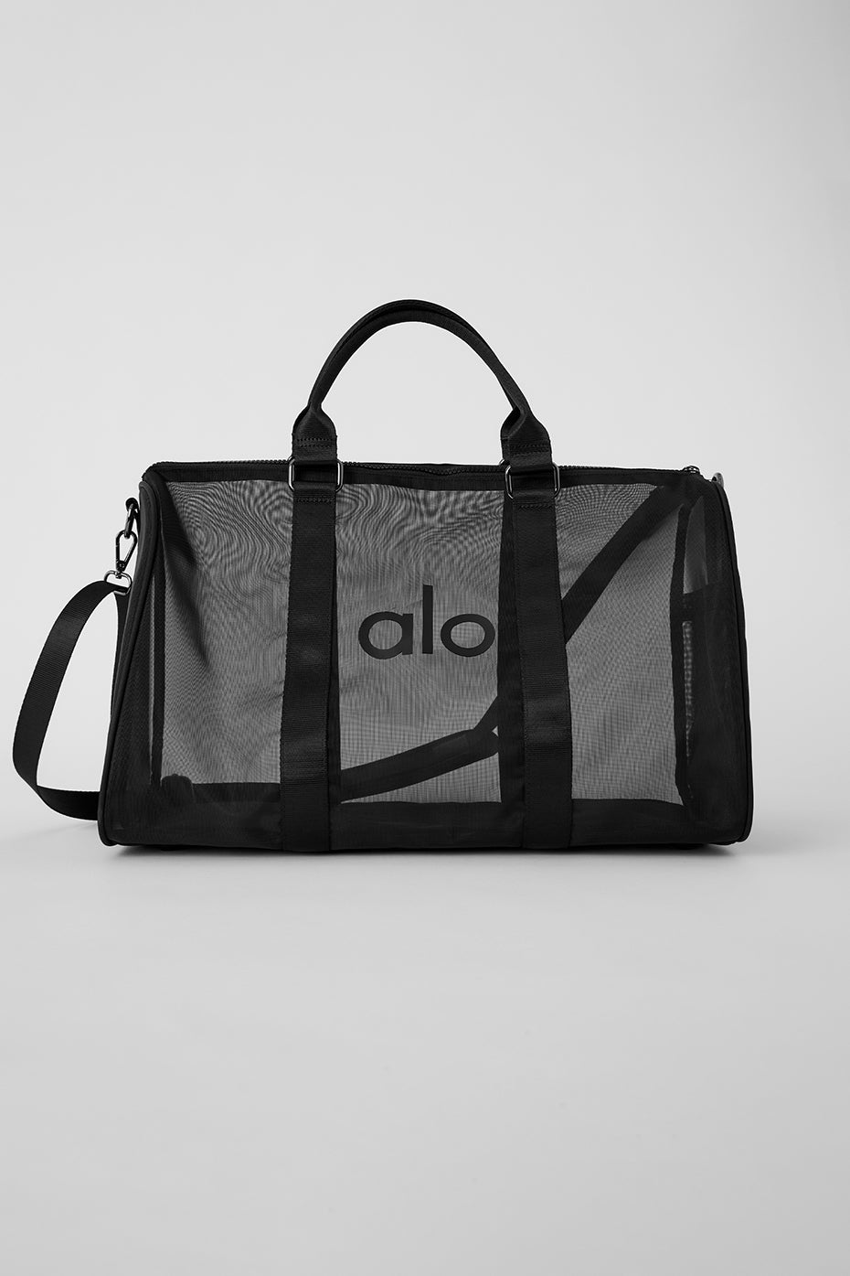 Sheer Duffle Bag - Black