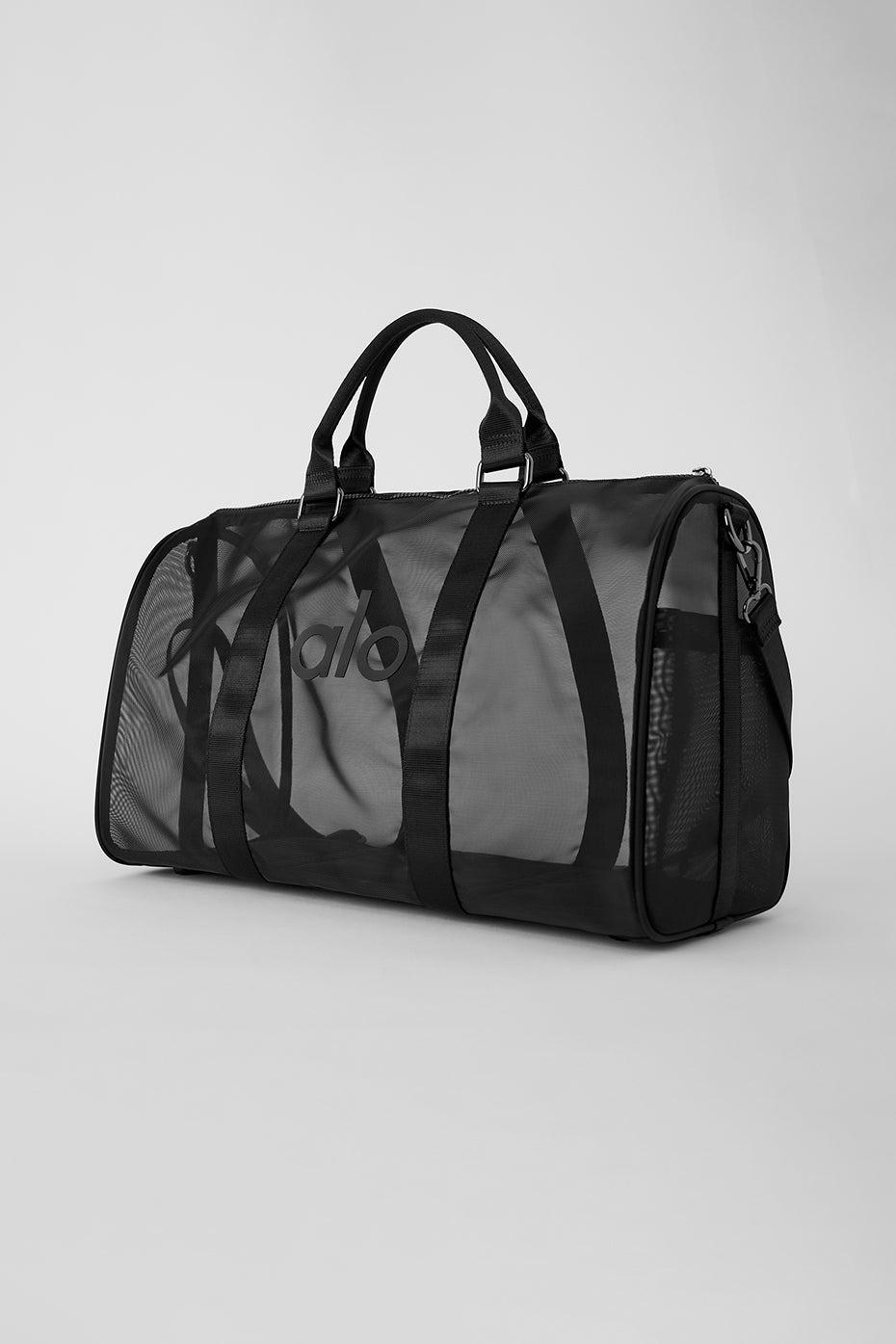 Sheer Duffle Bag - Black