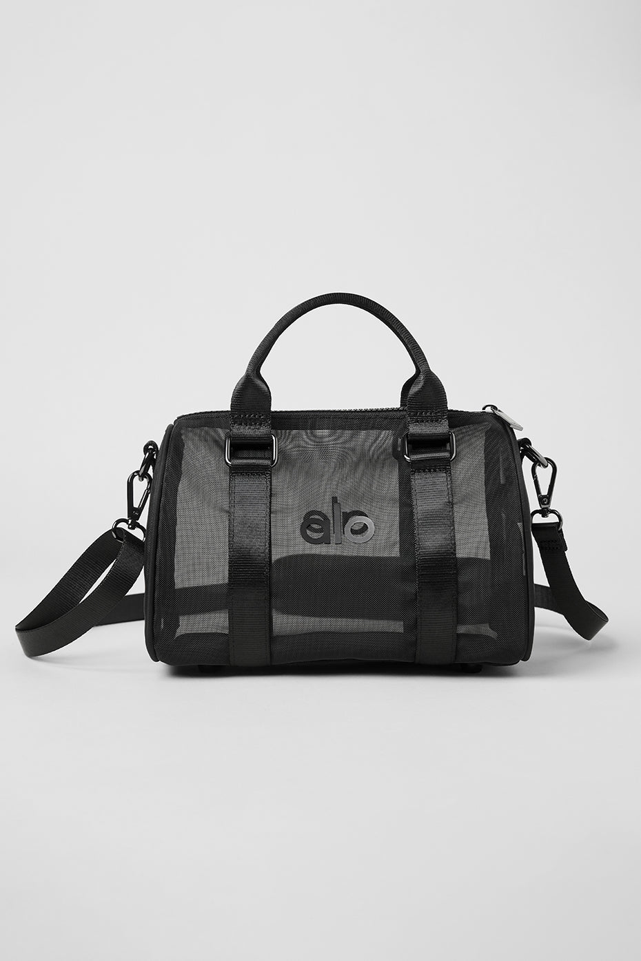 Mini Sheer Duffle Bag - Black