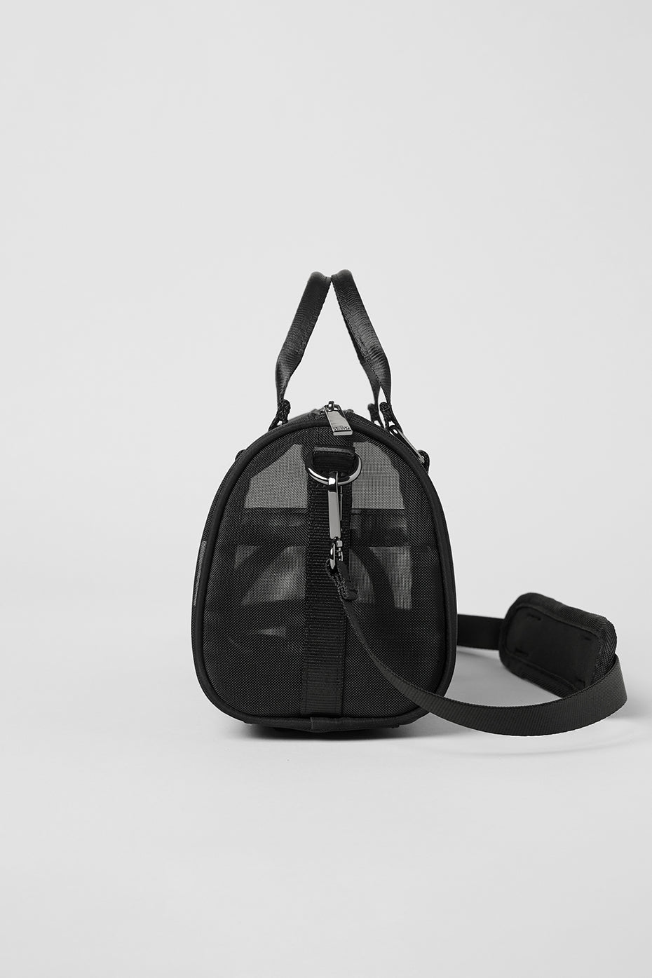 Mini Sheer Duffle Bag - Black