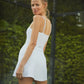 Alosoft Courtside Tennis Dress - White