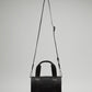 Knit Nylon Mini Barrel Duffle Bag 5L - Black