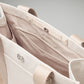 Two-Tone Canvas Tote Bag 10L - Mojave Tan/Light Ivory