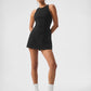 Alosoft Backspin Dress - Black( sizes can be adjusted=)