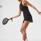 Alosoft Backspin Dress - Black( sizes can be adjusted=)