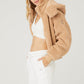 Foxy Sherpa Jacket - Camel